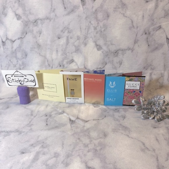 Bundle 5 Designer Samples - Jo Malone, Paco Rabanne, Michael Kors, Ellis, Gucci - Picture 1 of 10